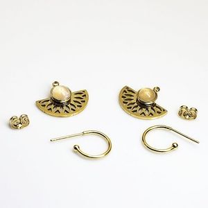 Earrings / 100% high quality stainless steel / hypoallergenic